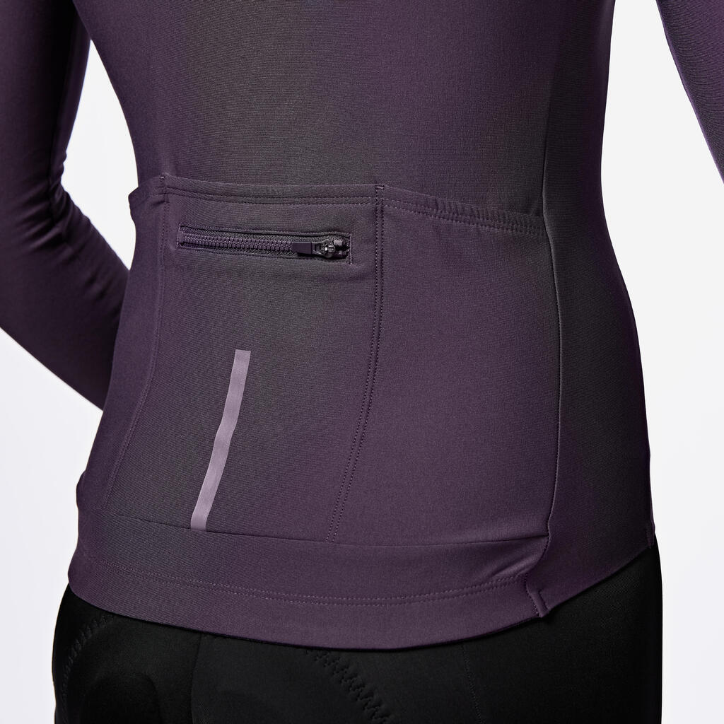 Unisex biciklistička majica dugih rukava za srednji deo sezone Racer 2