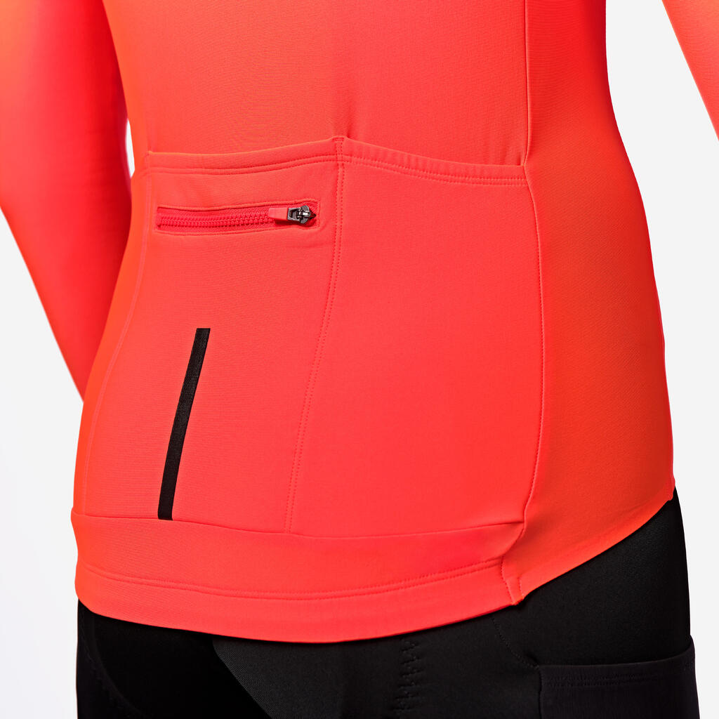 Unisex biciklistička majica dugih rukava za srednji deo sezone Racer 2