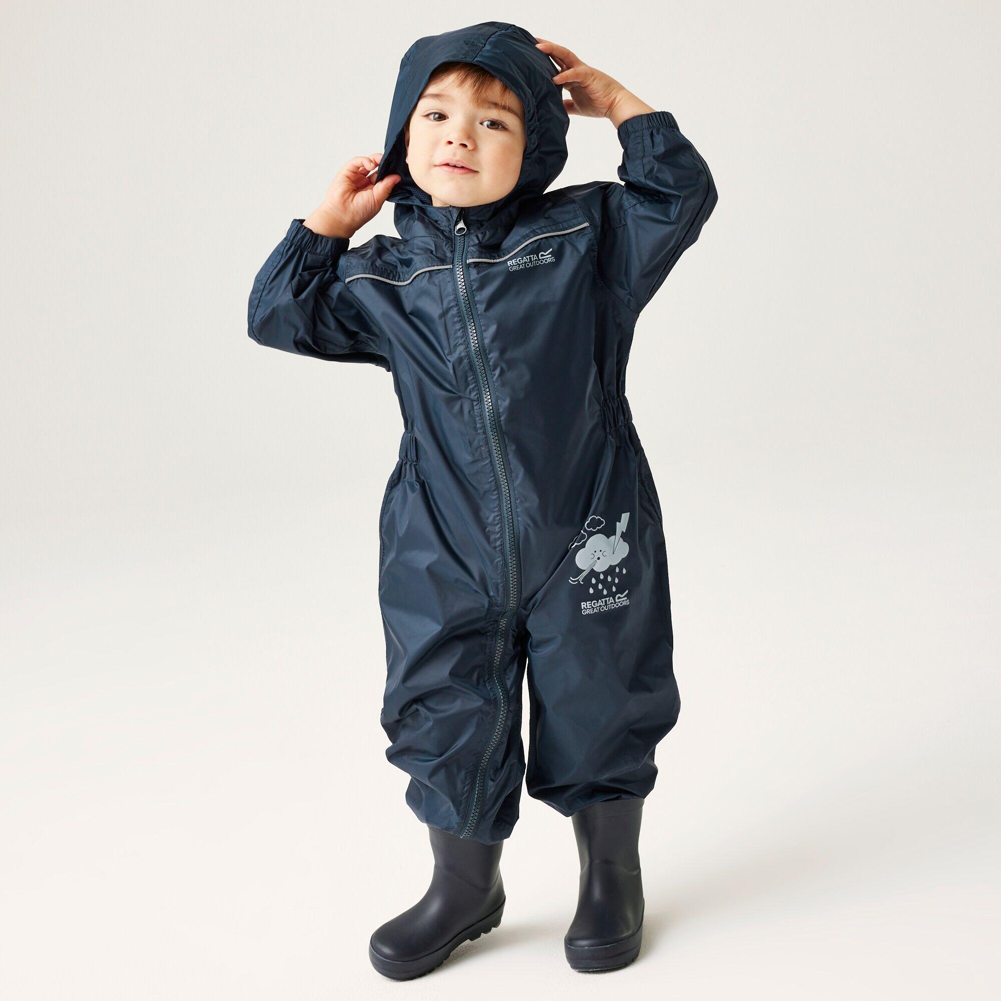 Kids Waterproof Puddle Suit 3/6