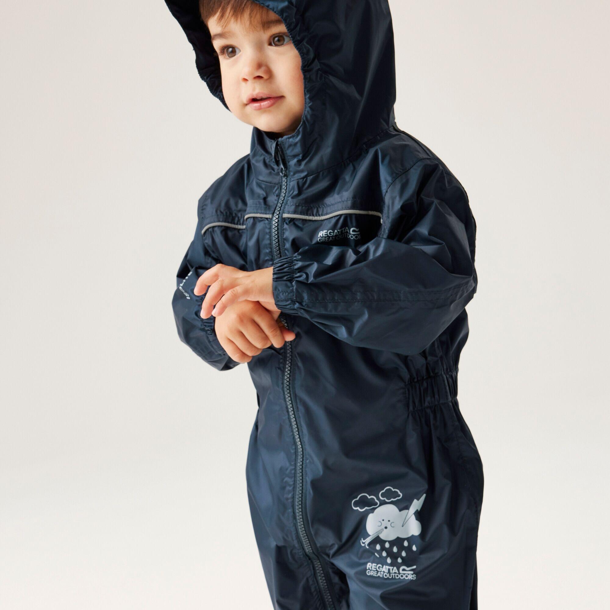 REGATTA Kids Waterproof Puddle Suit