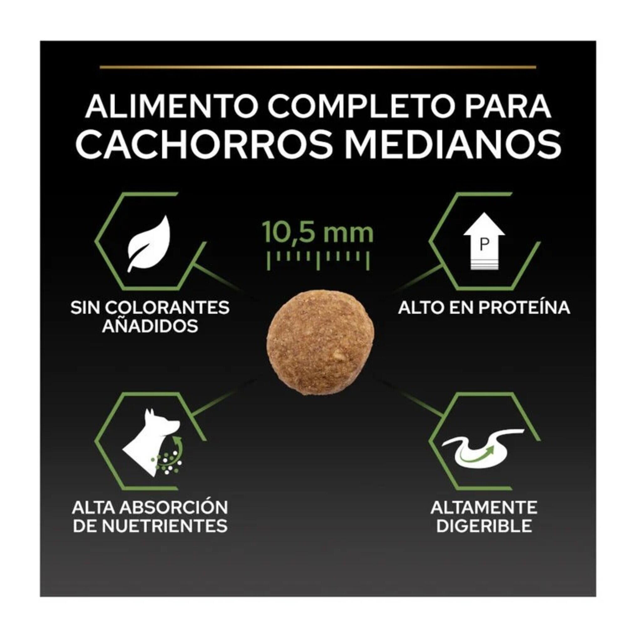 Pienso Perro Purina Pro Plan Puppy Medium Pollo para Cachorros 12 kg 3/3