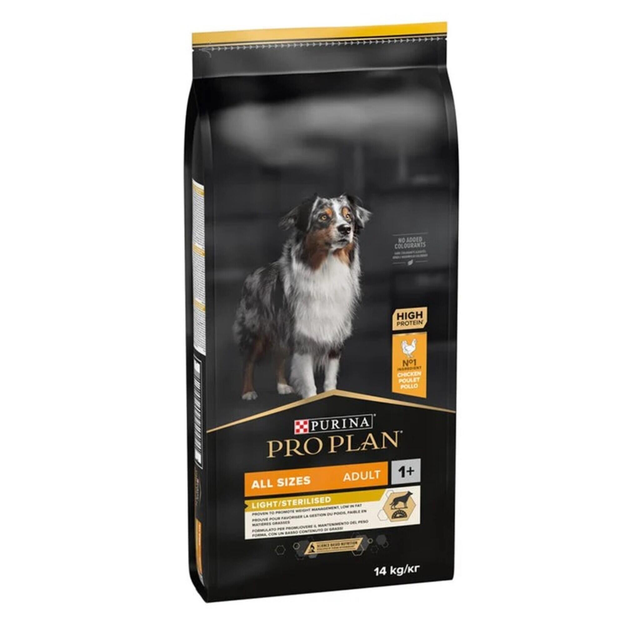 PURINA Pienso Perro Purina Pro Plan Adulto Light/Esterilizado Pollo 14 Kg
