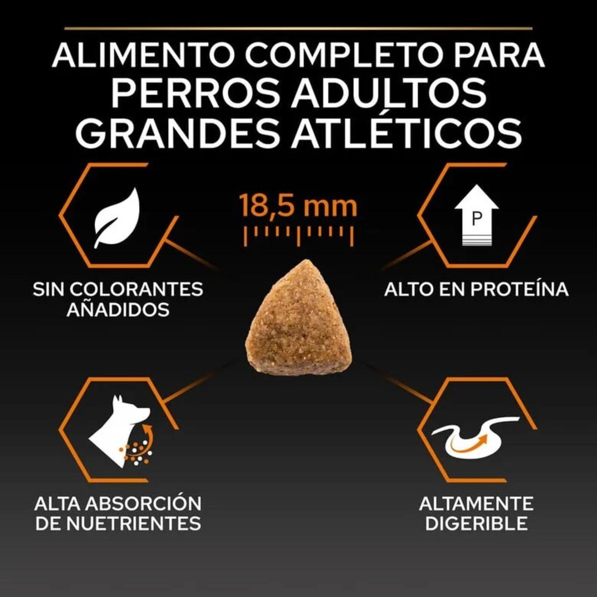 Pienso Perro Purina Pro Plan Large Athletic Adulto Pollo Razas Grandes 14 kg. 3/3