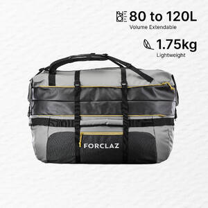 ​Trekking Carry Bag - 80 L to 120 L - DUFFEL 500 EXTEND