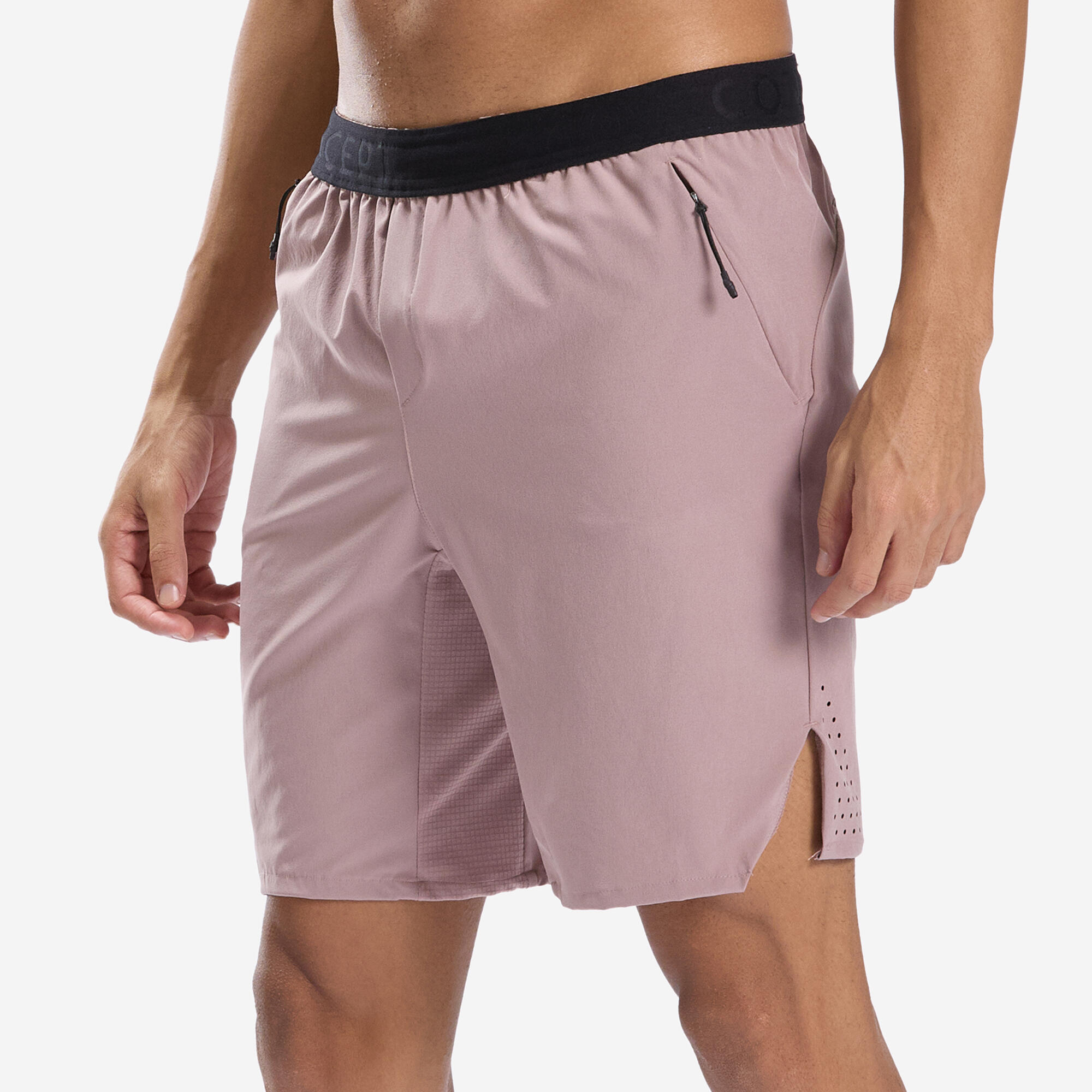 Men's Breathable Performance Cross Training Shorts with Zipped Pockets 3/10