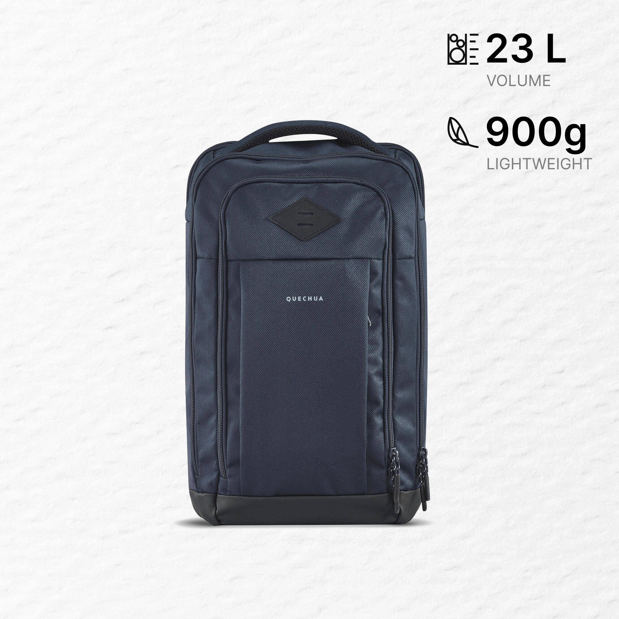 Multi-pocket hiking backpack 23 L, Escape 500 - Blue -  1