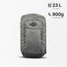 Multi-pocket hiking backpack 23 L, Escape 500 - Grey