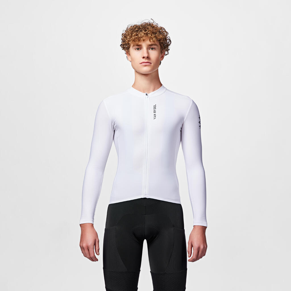 Unisex biciklistička majica dugih rukava za srednji deo sezone Racer 2