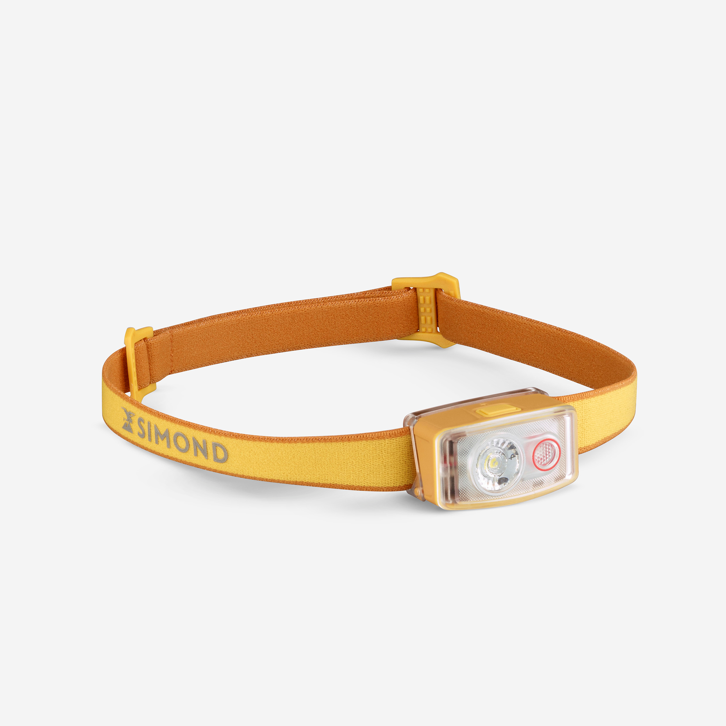 Lampe frontale rechargeable - 150 lumens - ul500 usb-c jaune - Randonnée - Trek - FORCLAZ- Clubs - Entreprises - Collectivités - Associations