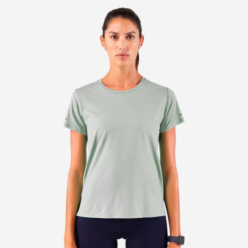 T-shirt Respirável de Corrida Mulher Run 500 Dry Verde                                5 cores disponíveis
BAIXA DE PREÇO 11,90€ Antes 14,90€    KIPRUN T-shirt Respirável de Corrida Mulher Run 500 Dry Verde  (3210)  