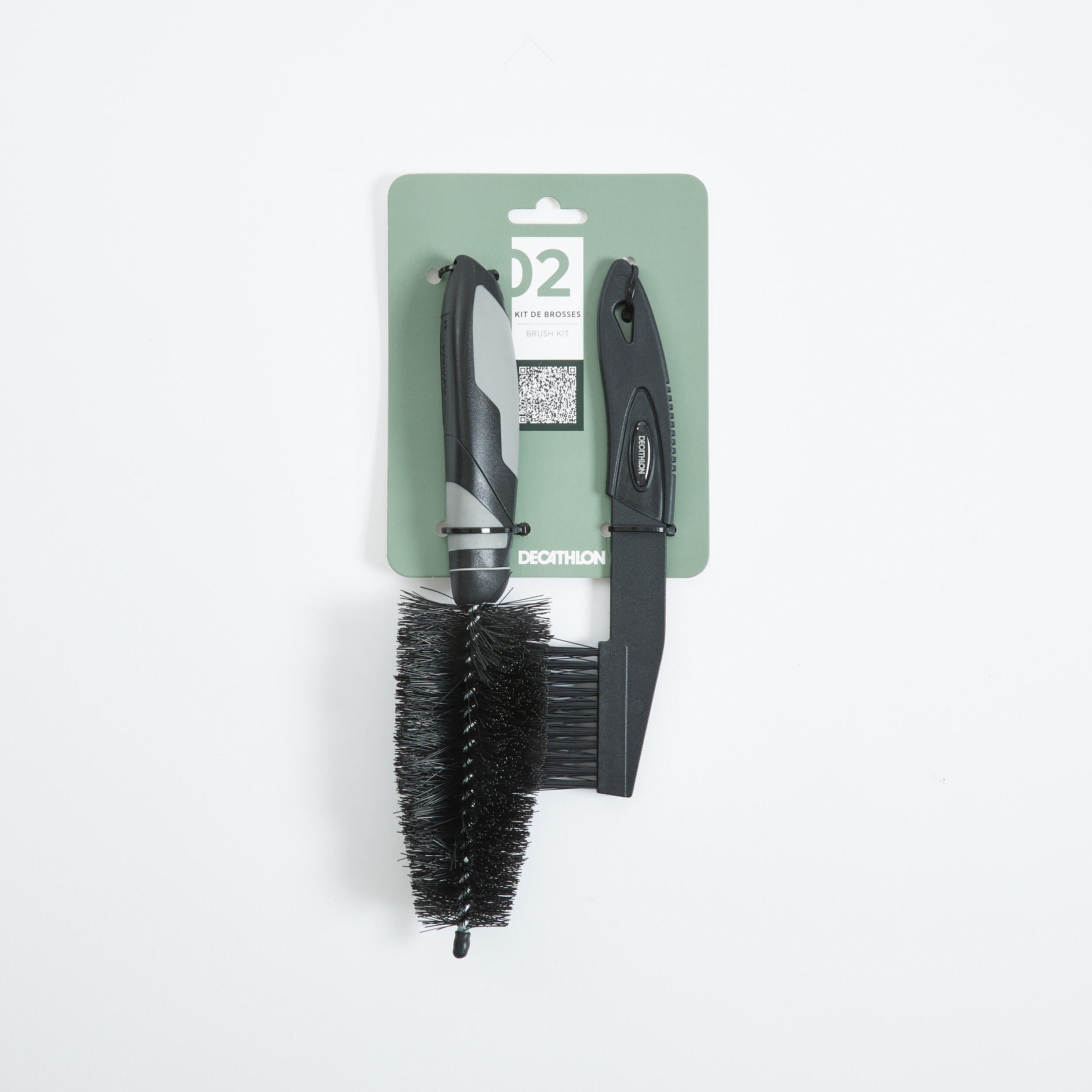 2 brosses de nettoyage pour vélo - DECATHLON