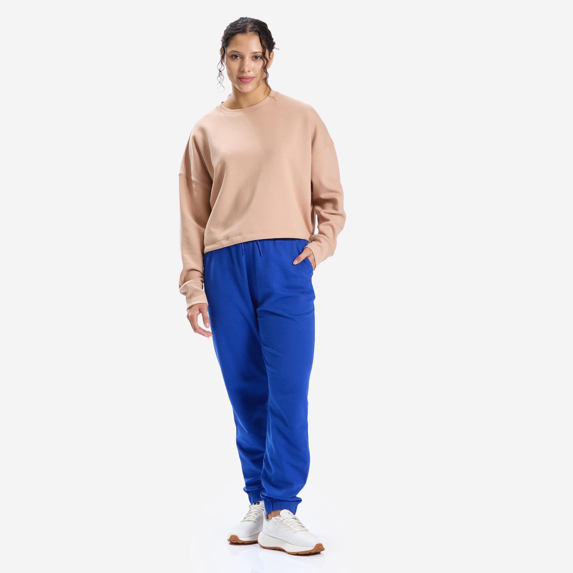 Women's Regular-Fit Jogging Bottoms 500