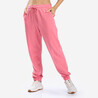 Women's Cotton Jogging Bottoms - Pink