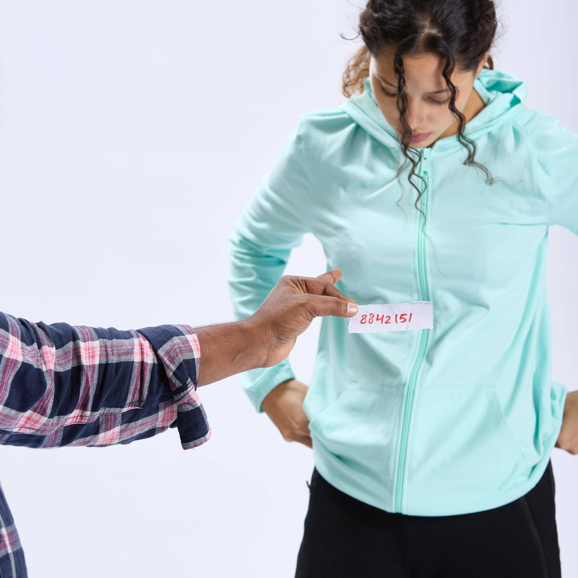 Women Zip-Up Hoodie Sweatshirt 100 – Soft, Stretchable, Lightweight – Palm Green