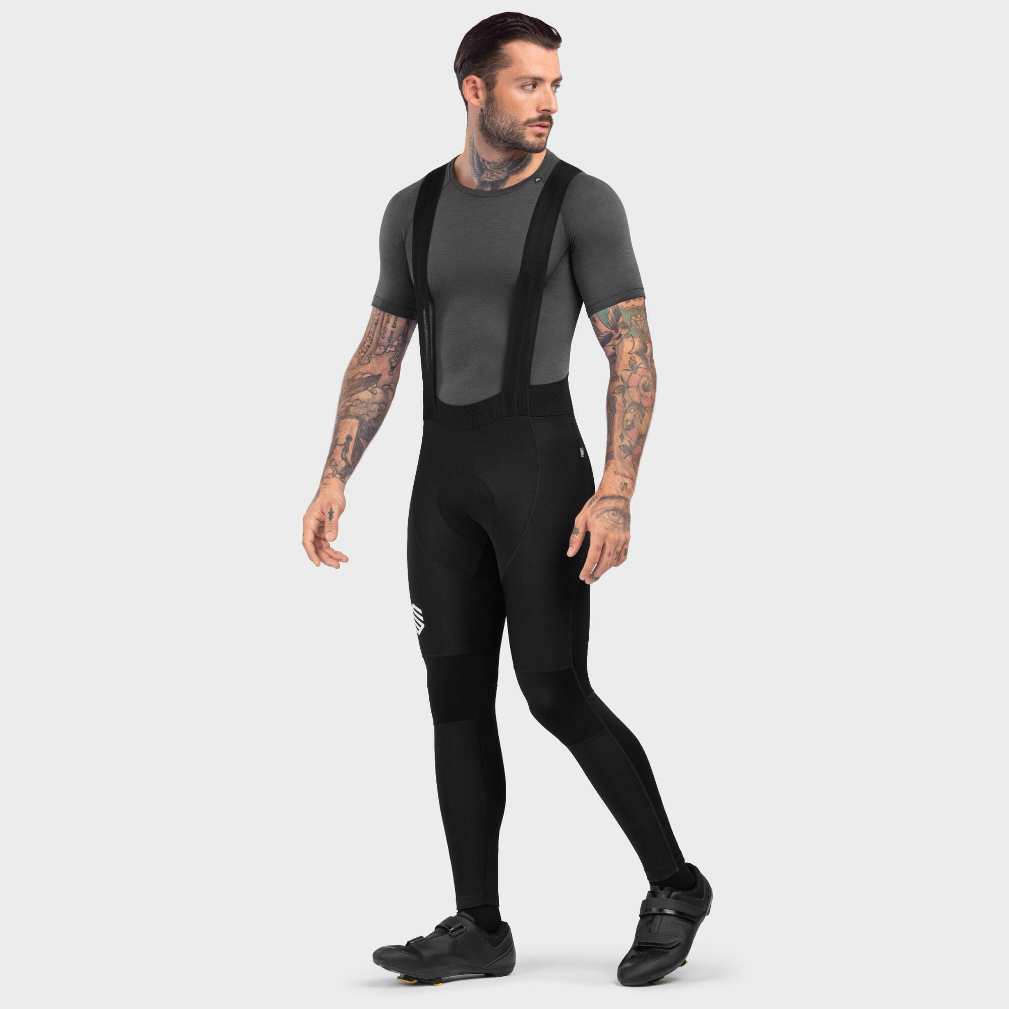 Culotte largo ciclismo hombre Siroko Bx Envalira negro 4/6