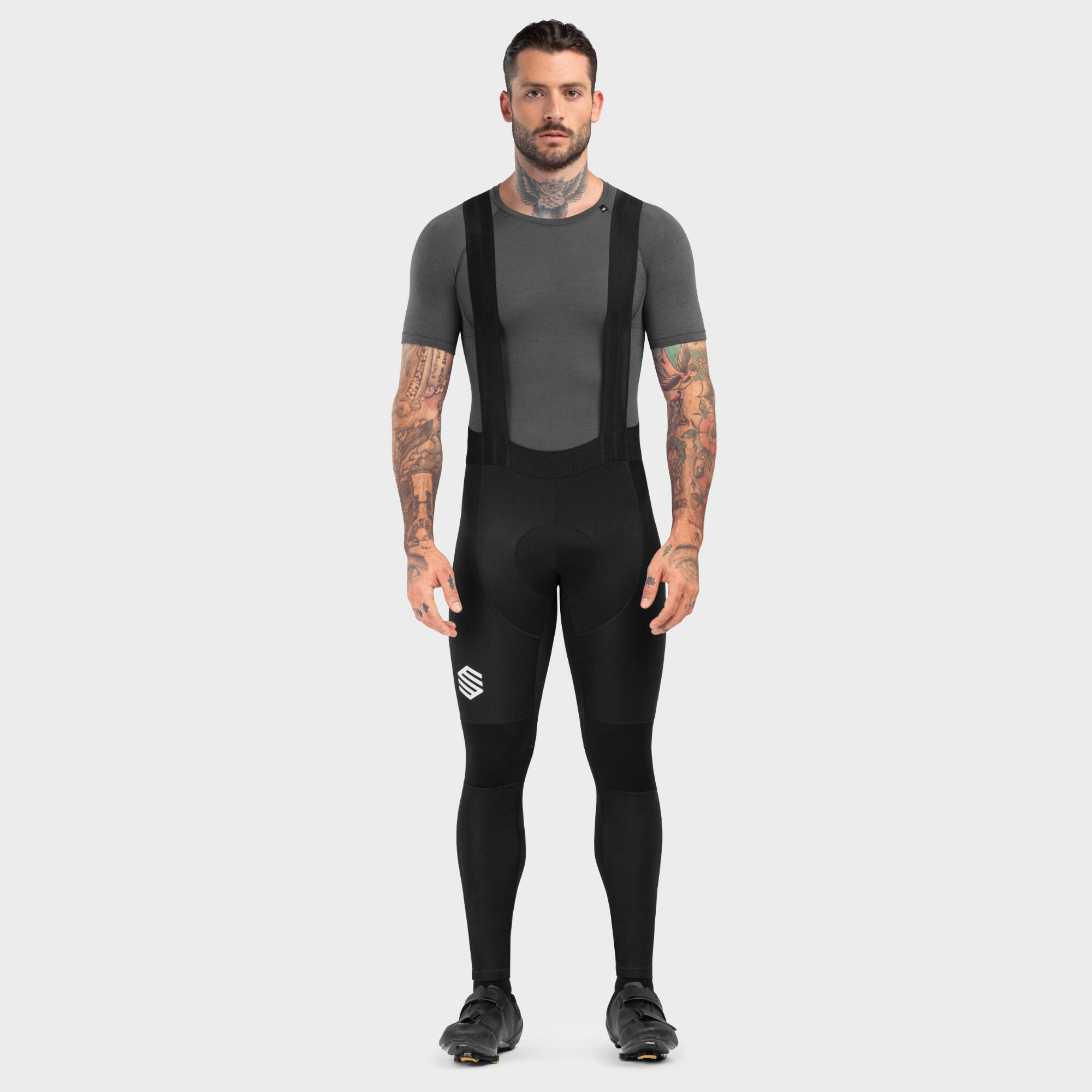 Culotte largo ciclismo hombre Siroko Bx Envalira negro 1/6
