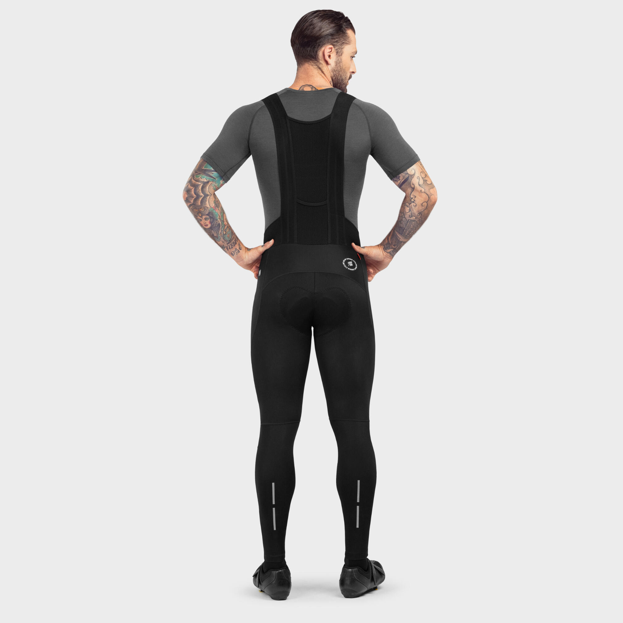 Culotte largo ciclismo hombre Siroko Bx Envalira negro 5/6