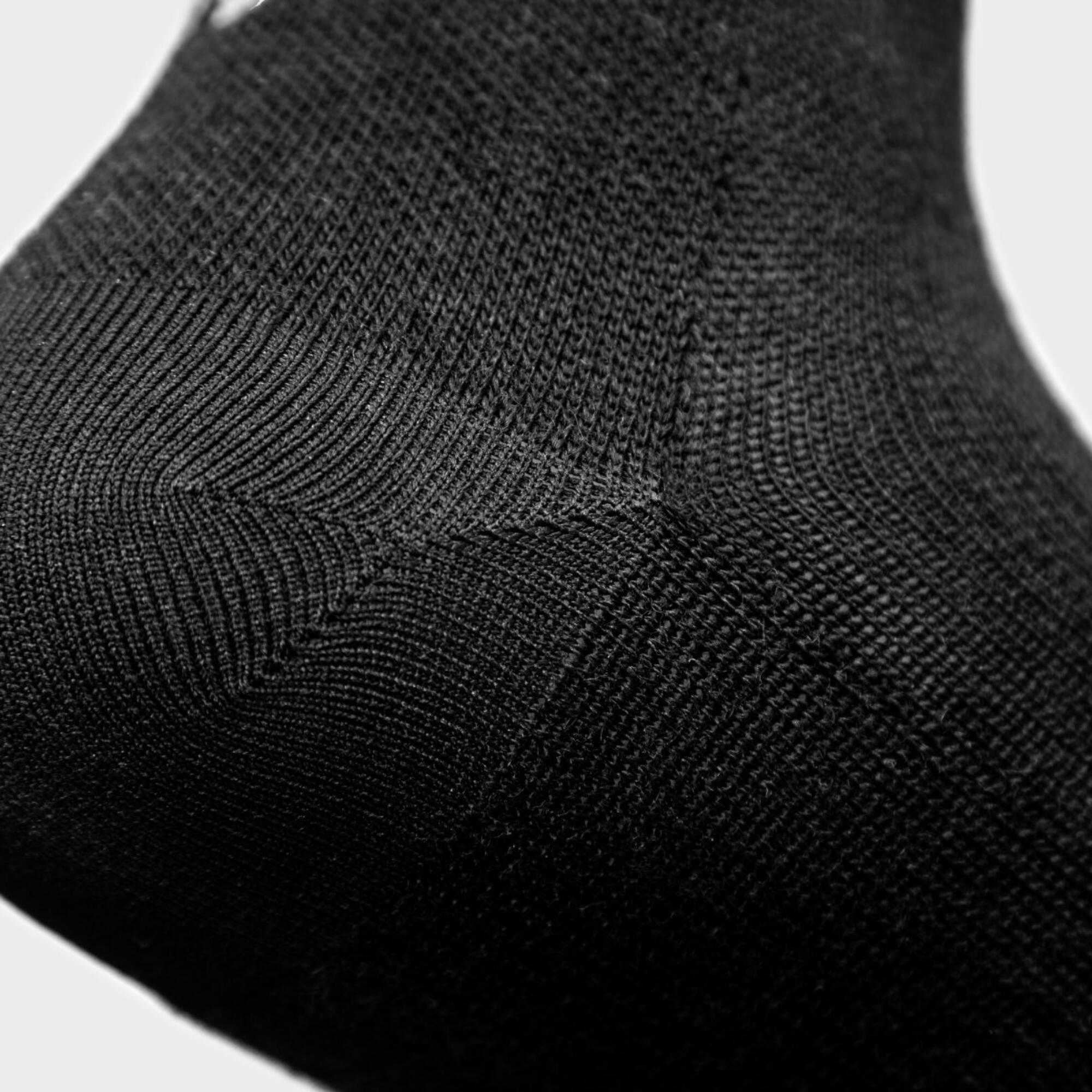 Calcetines ciclismo lana merino Siroko SRX Grappa negro 4/6