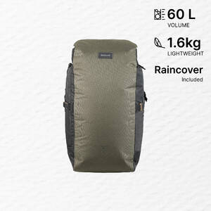 Travel Bag 60 Litres  TRAVEL 100 - Khaki
