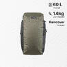 Travel Bag 60 Litres  TRAVEL 100 - Khaki