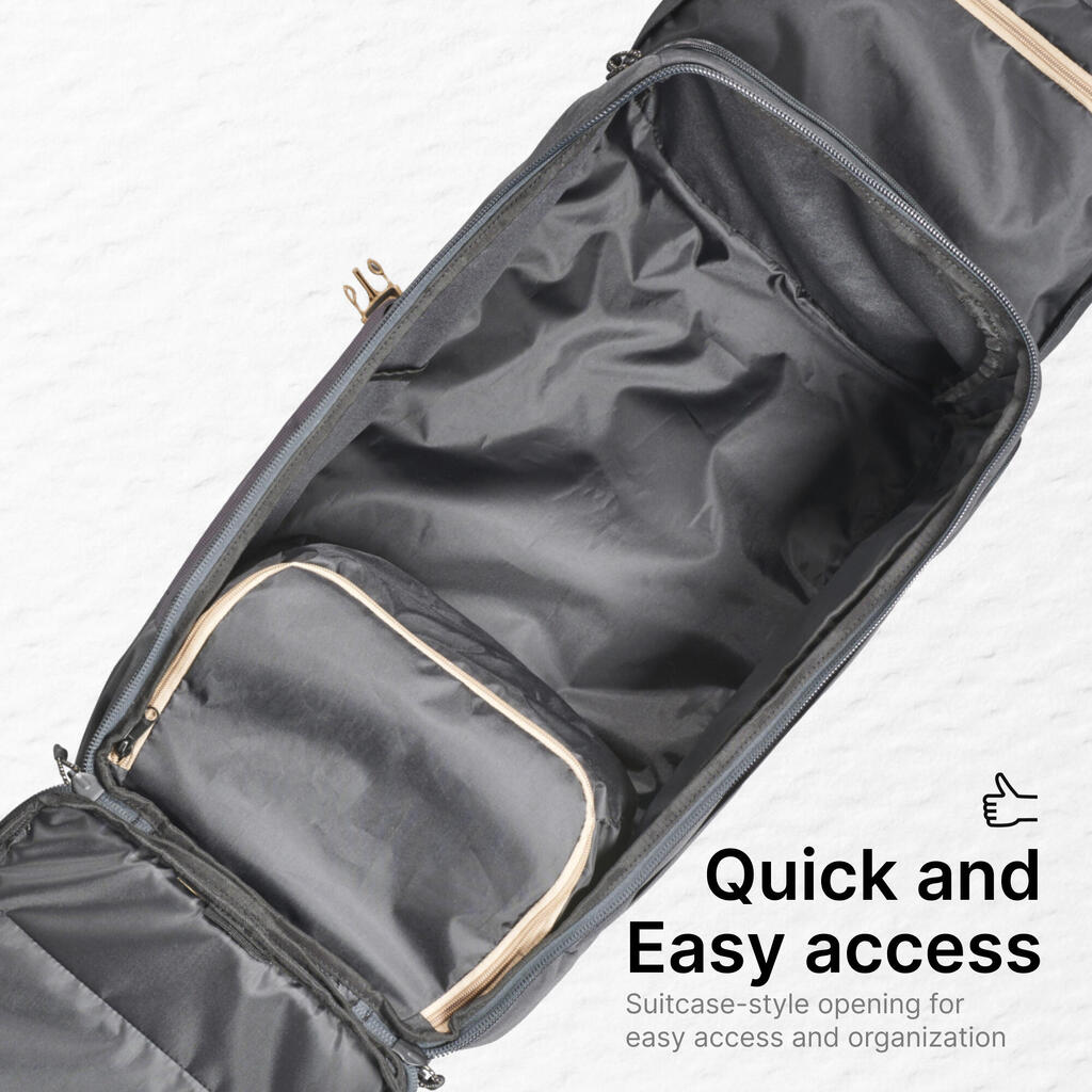 Sac à dos de trekking et voyage 60 L - TRAVEL 100