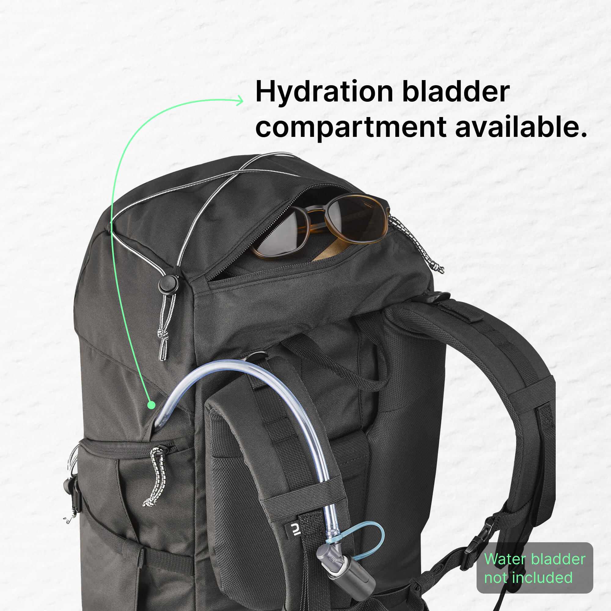 Morral  de senderismo 50L  Simond MT100 - Negro 20/42