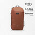 Travel Backpack 500 Oraganizer 40L Orange
