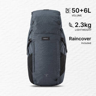 Women's Travel 900 50+6L suitcase-style travel backpack - Grey