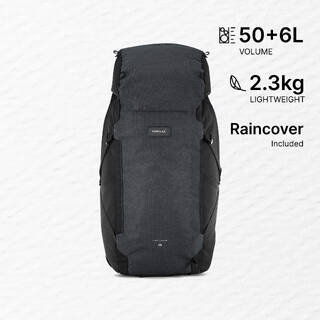 Men s Travel 900 50+6L suitcase-style travel backpack - Grey