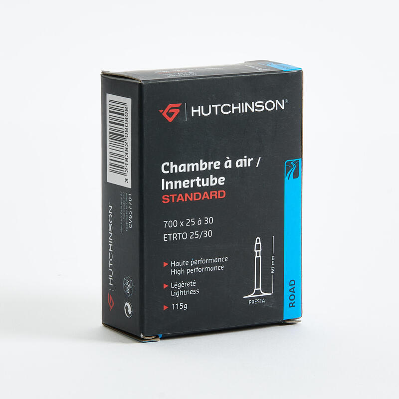 Duše na silniční kola 700×25-30 Presta 60 mm Hutchinson