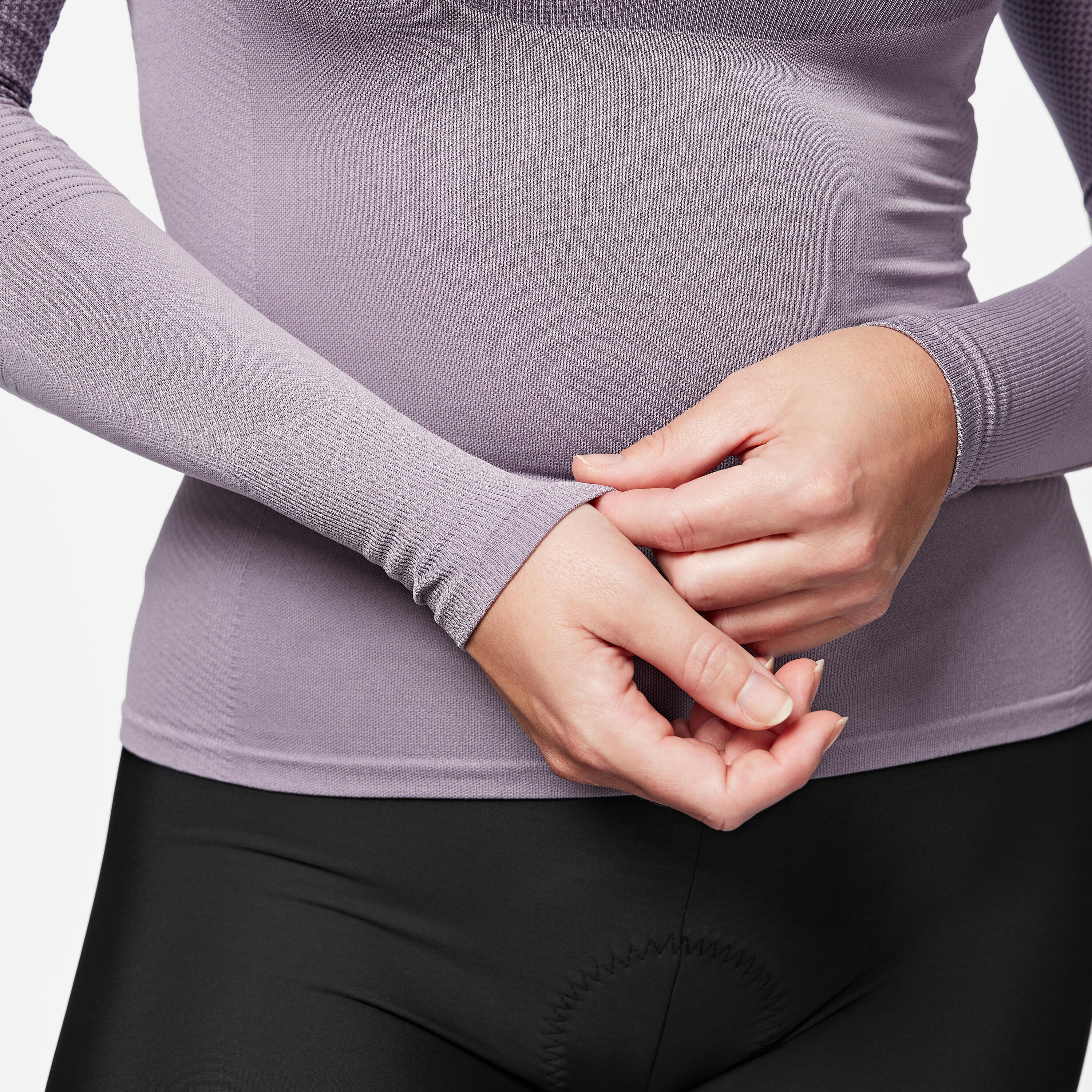 Road Cycling Base Layer Training Purple VAN RYSEL Decathlon