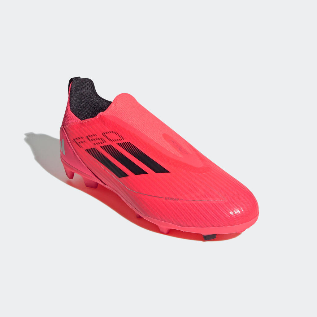 Kids' F50 League Laceless FG/MG 