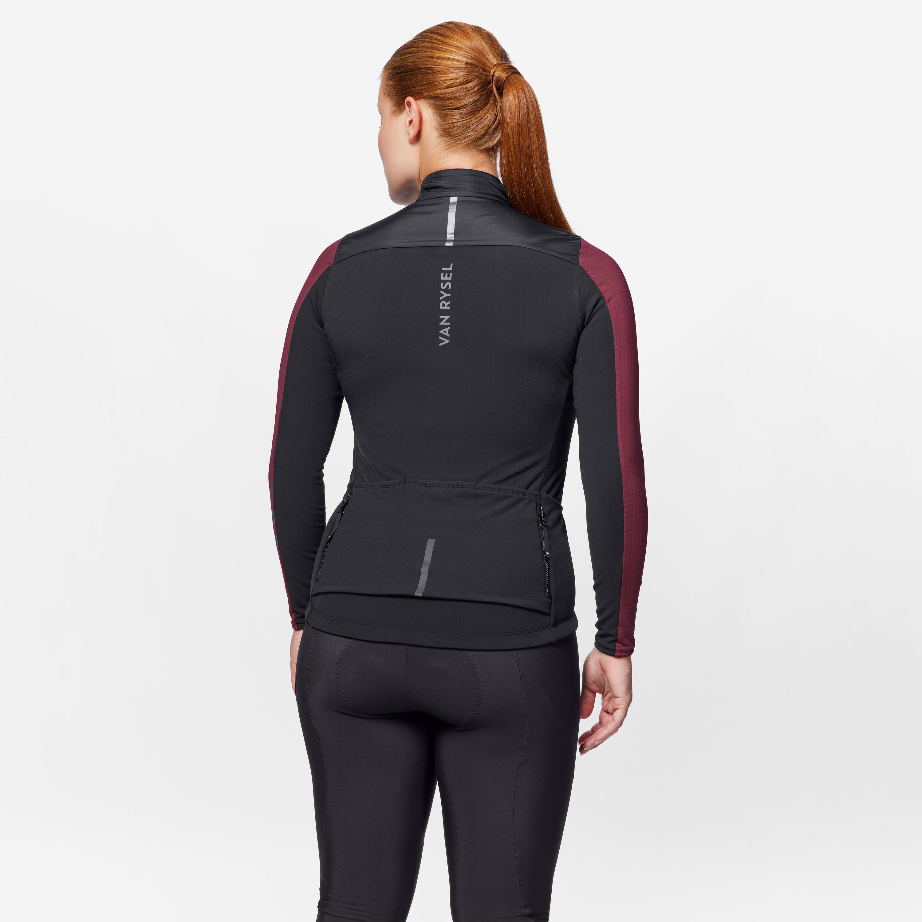 Women's Mid-Season Long-Sleeved Road Bike Jersey EDR 2/8