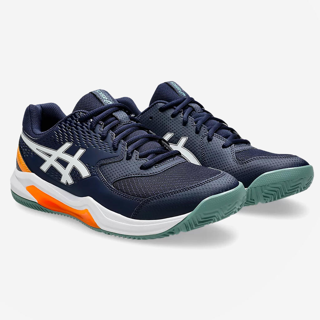 Men's Padel Shoes Gel Dedicate 8 - Navy/Orange