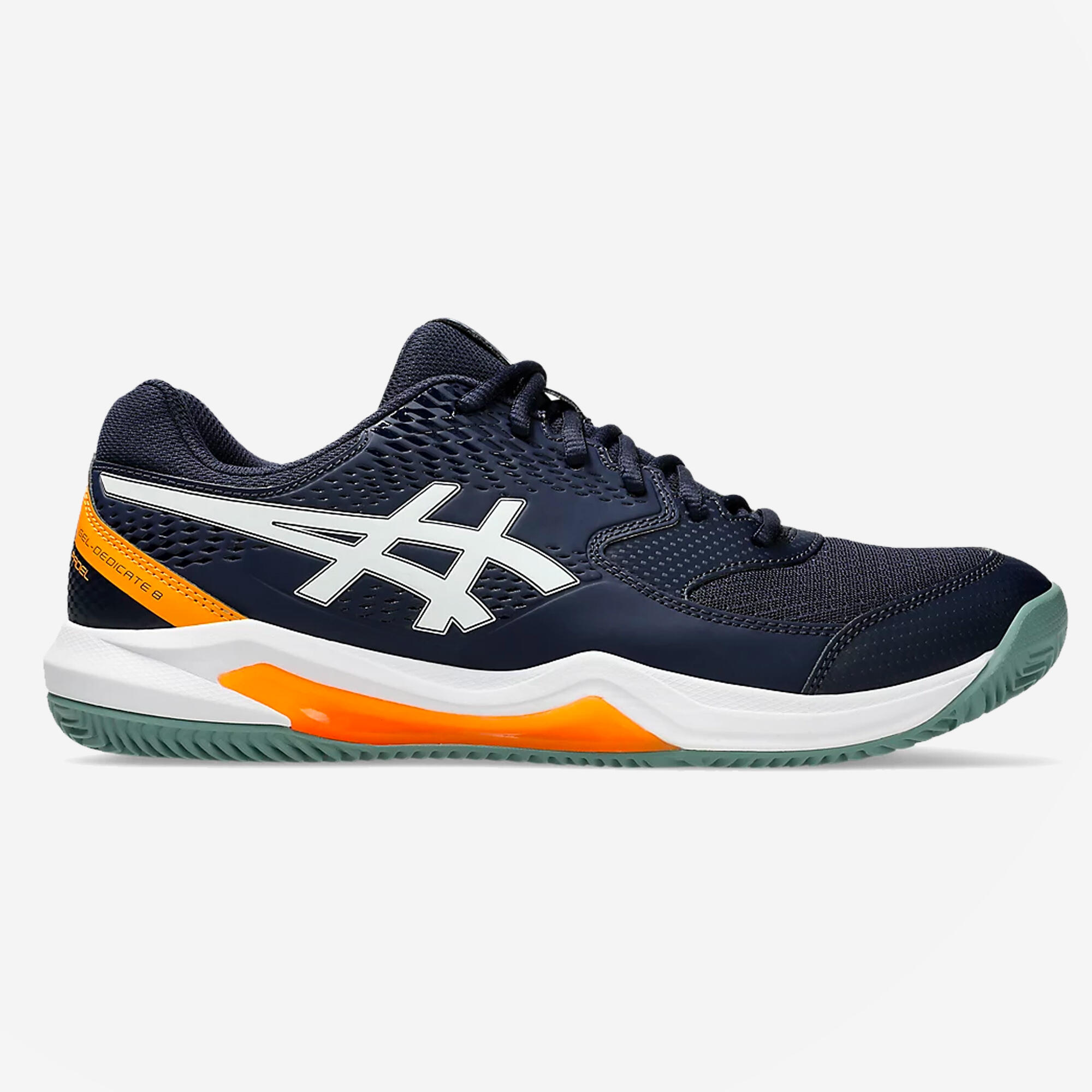 ASICS Scarpe padel uomo Asics GEL DEDICATE 8 blu-arancione