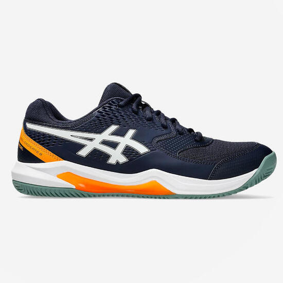 Scarpe padel uomo Asics GEL DEDICATE 8 blu-arancione
