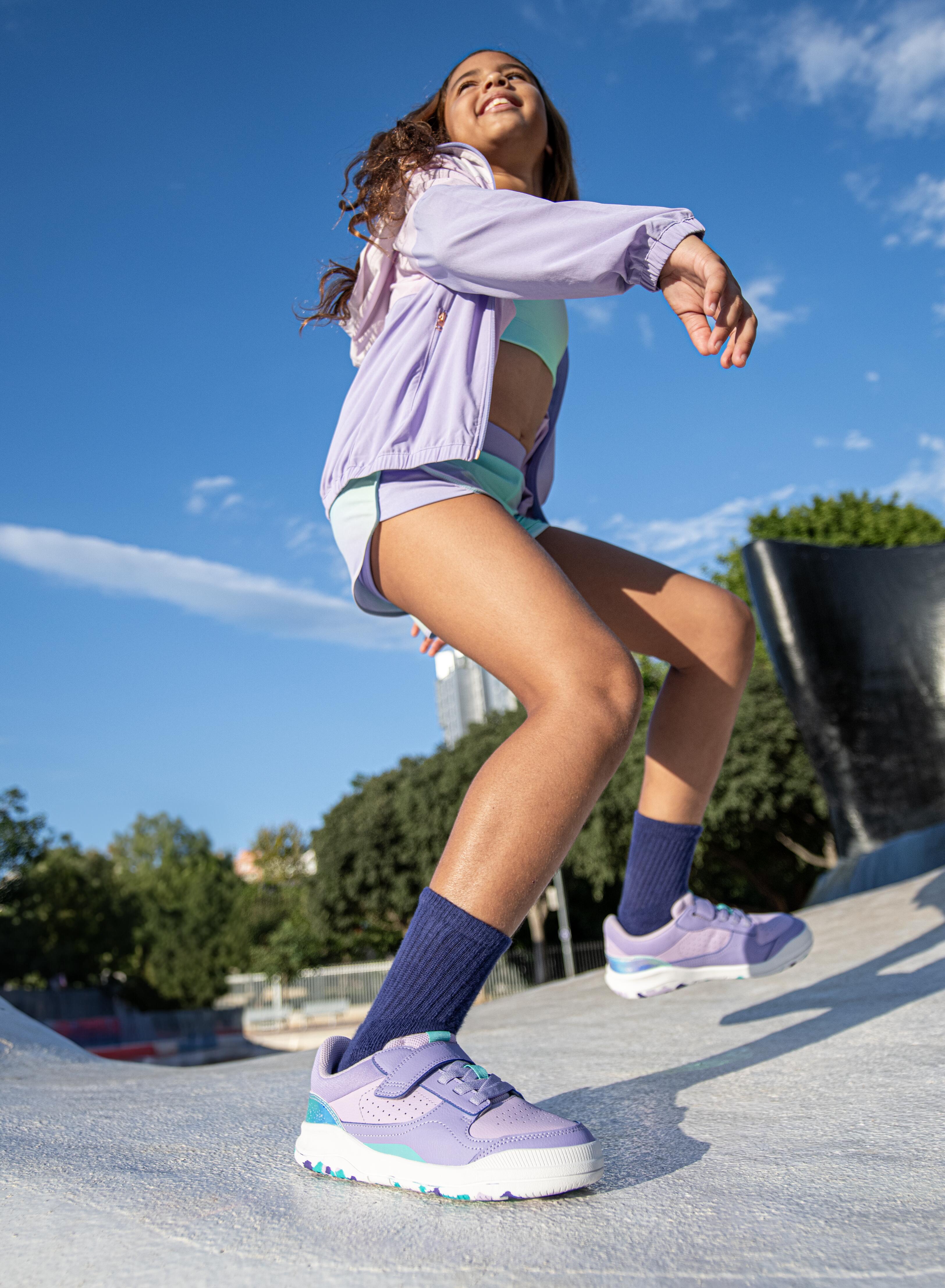 Chaussures à lacets et bande autoagrippante enfant, Playventure yard - DECATHLON