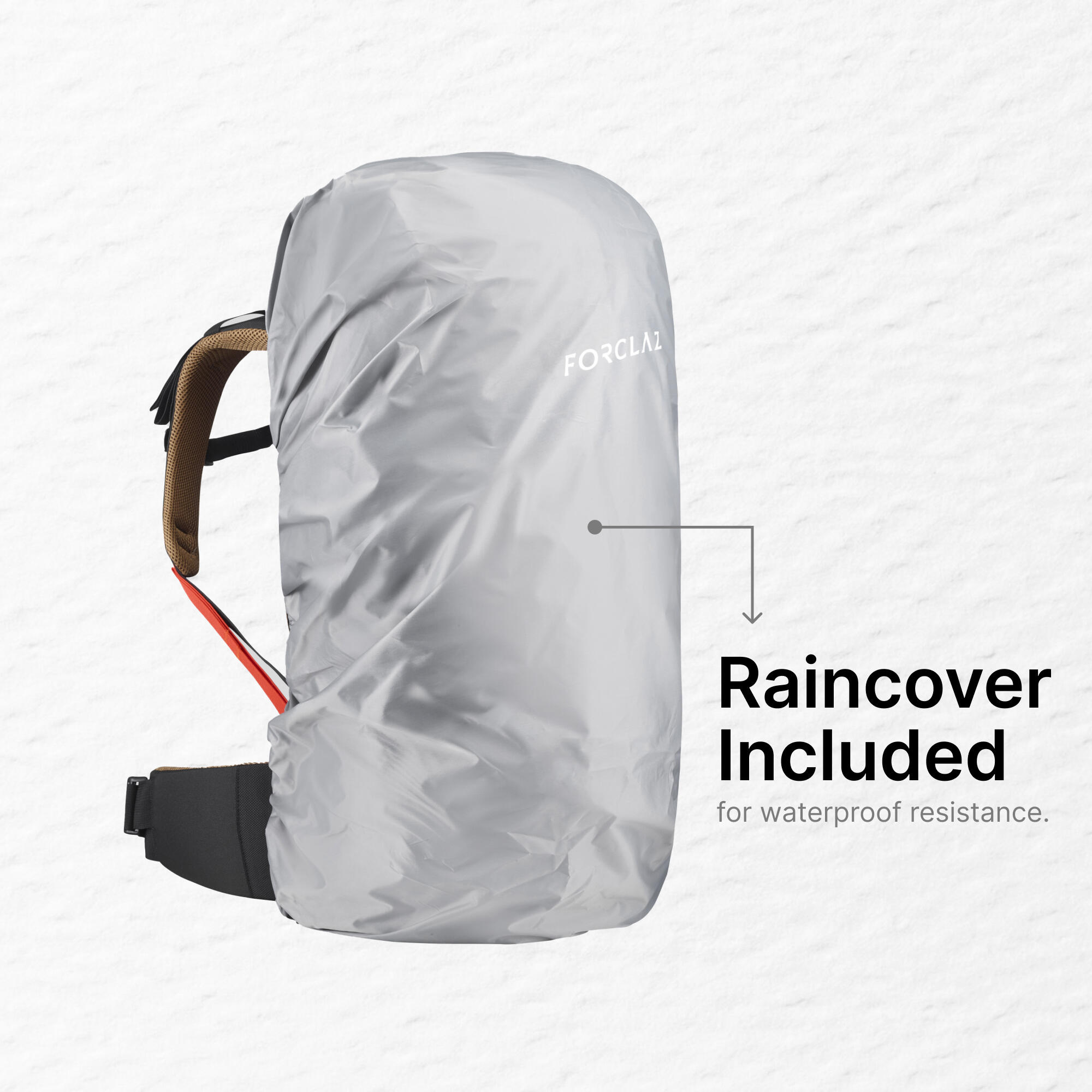 Mochila de montaña y trekking 50L Hombre Simond Trek100 Easyfit 7/14