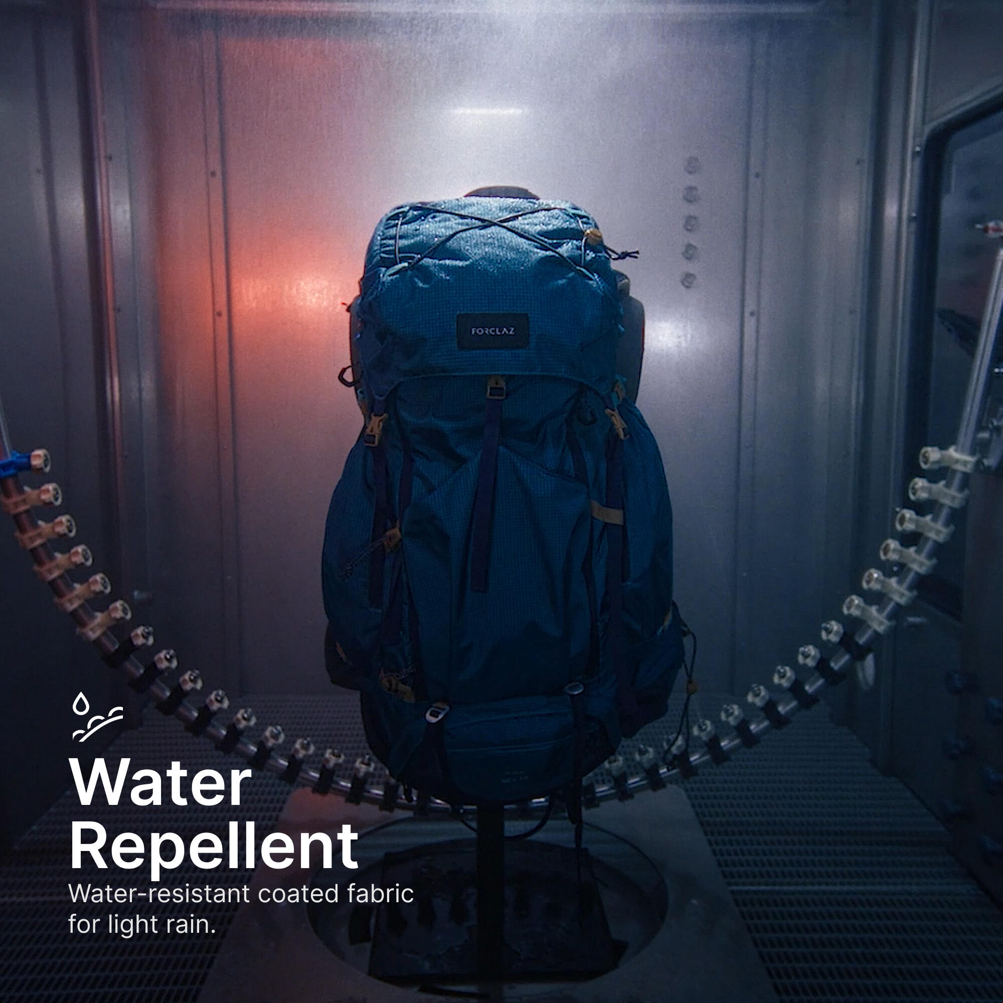 Trekking Bag 60+10L Air - MT 500 Orange