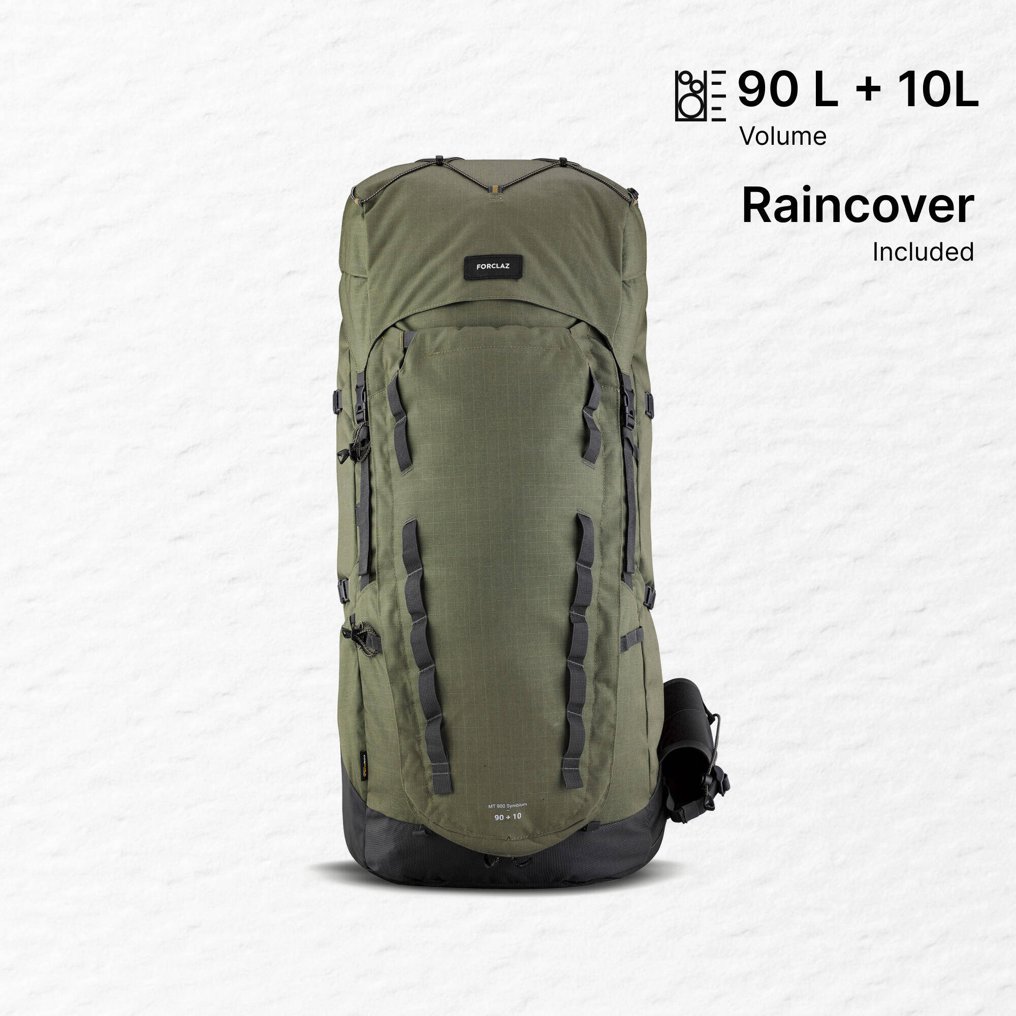 Men’s trekking backpack 90+10L - MT900 Symbium