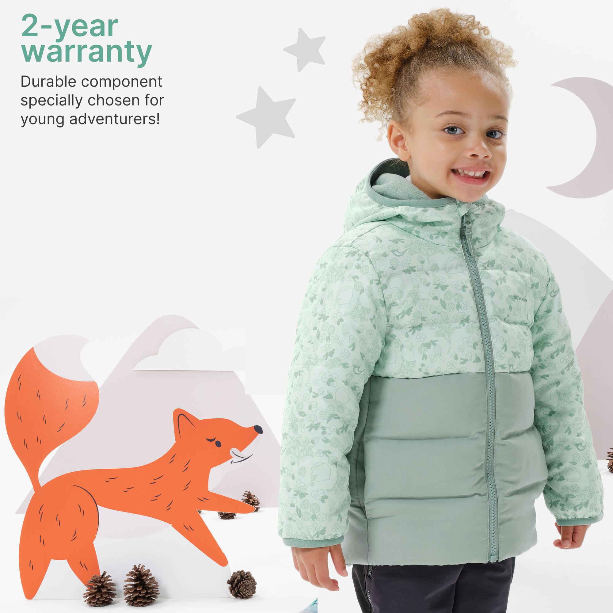 Kids’ Hiking Padded Jacket - NH500 K - 2-6 years