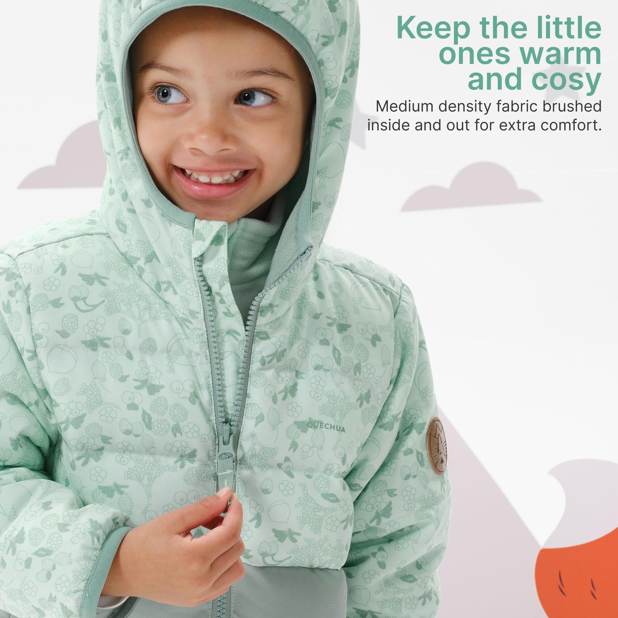Kids’ Hiking Padded Jacket - NH500 K - 2-6 years