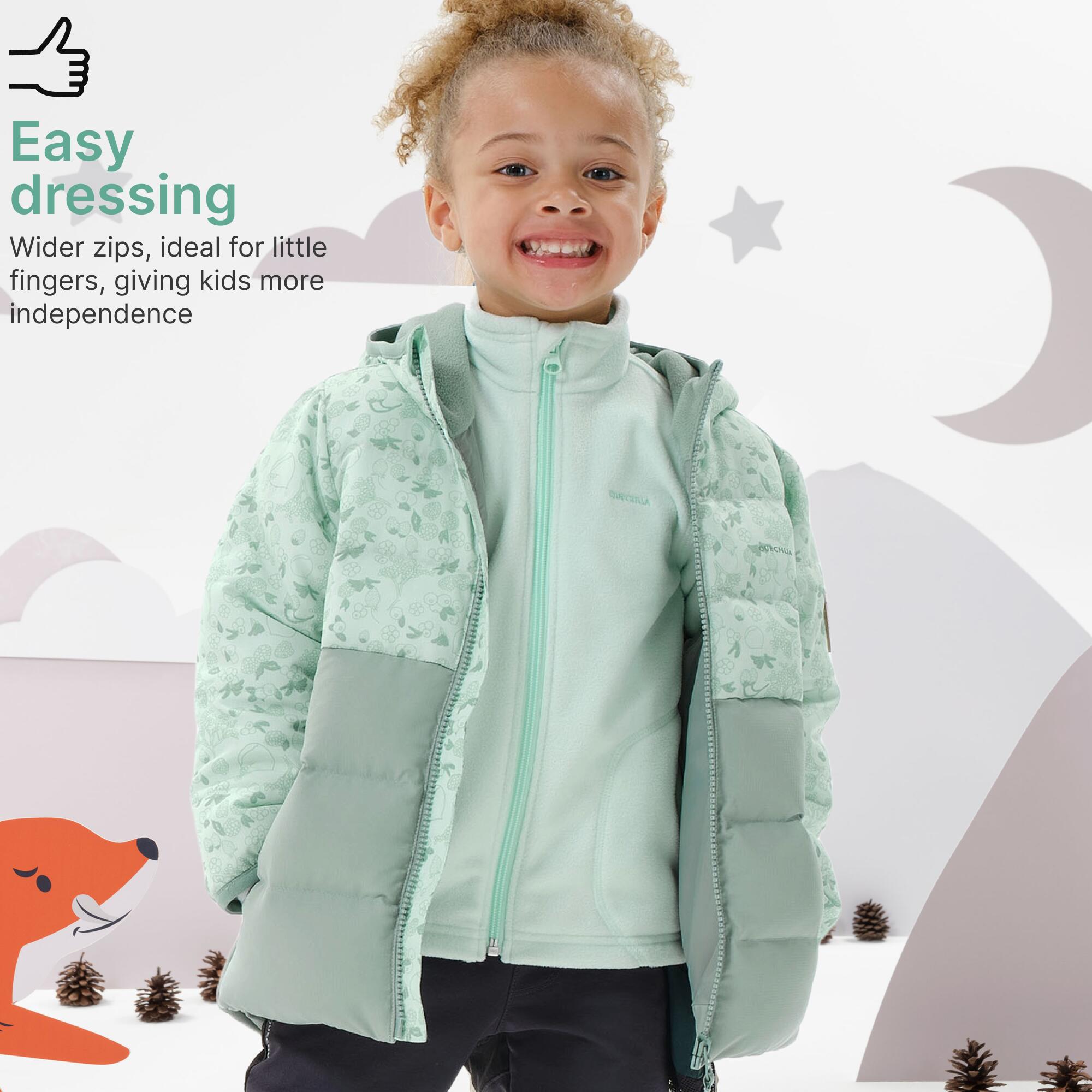 Kids’ Hiking Padded Jacket - NH500 K - 2-6 years