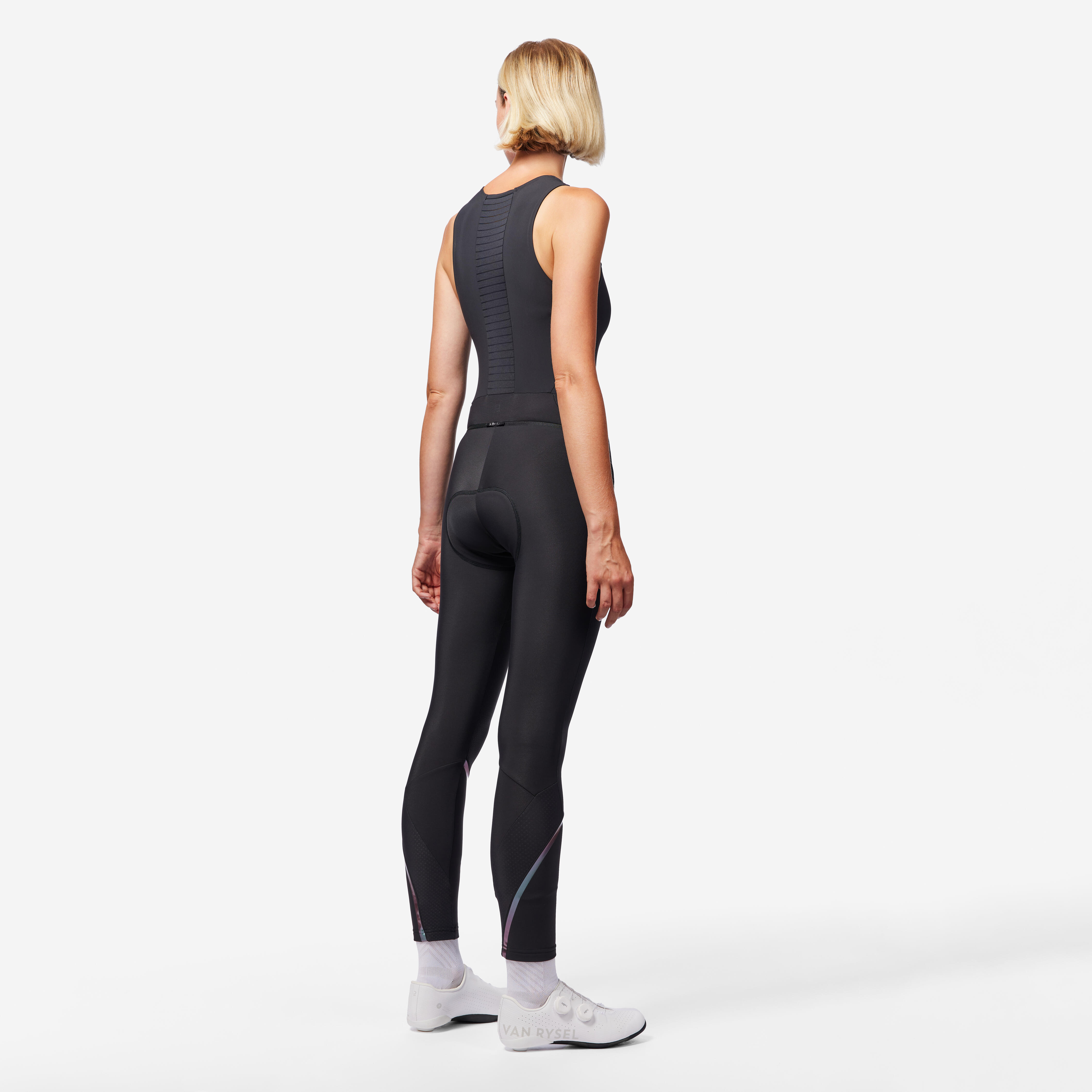 Women s Quick Zip Winter Cycling Bib Tights