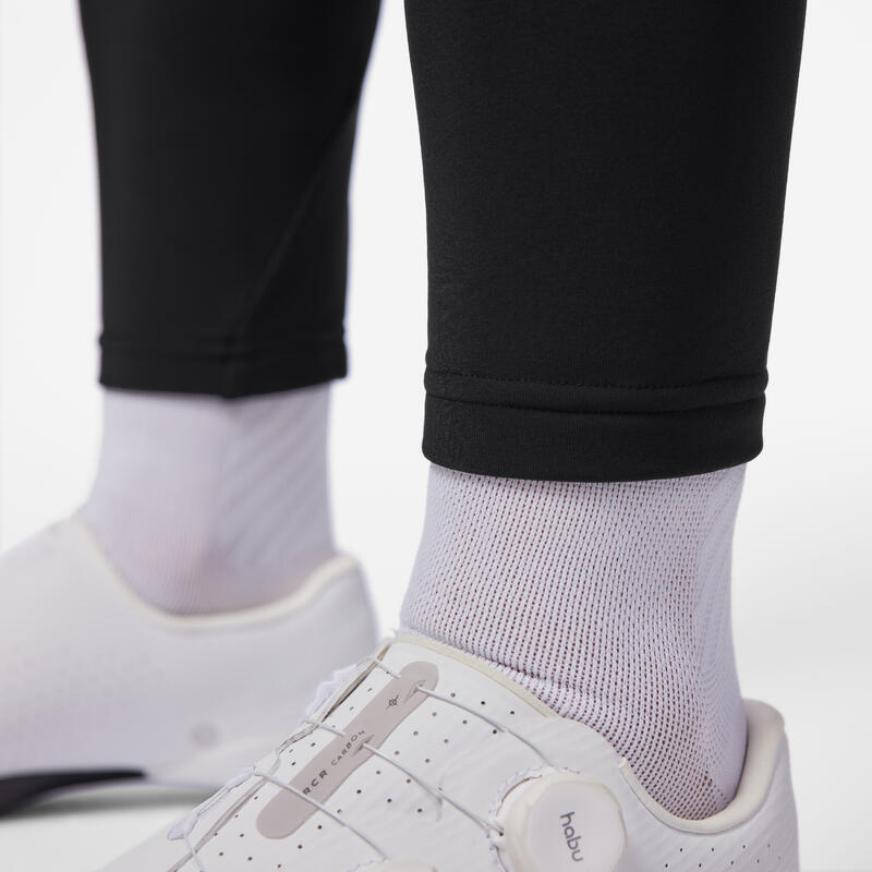 Calças Justas Térmicas com Alças de Bicicleta Quick-Zip Mulher