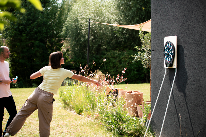 Support de cible de fléchettes pour les clubs et collectivités