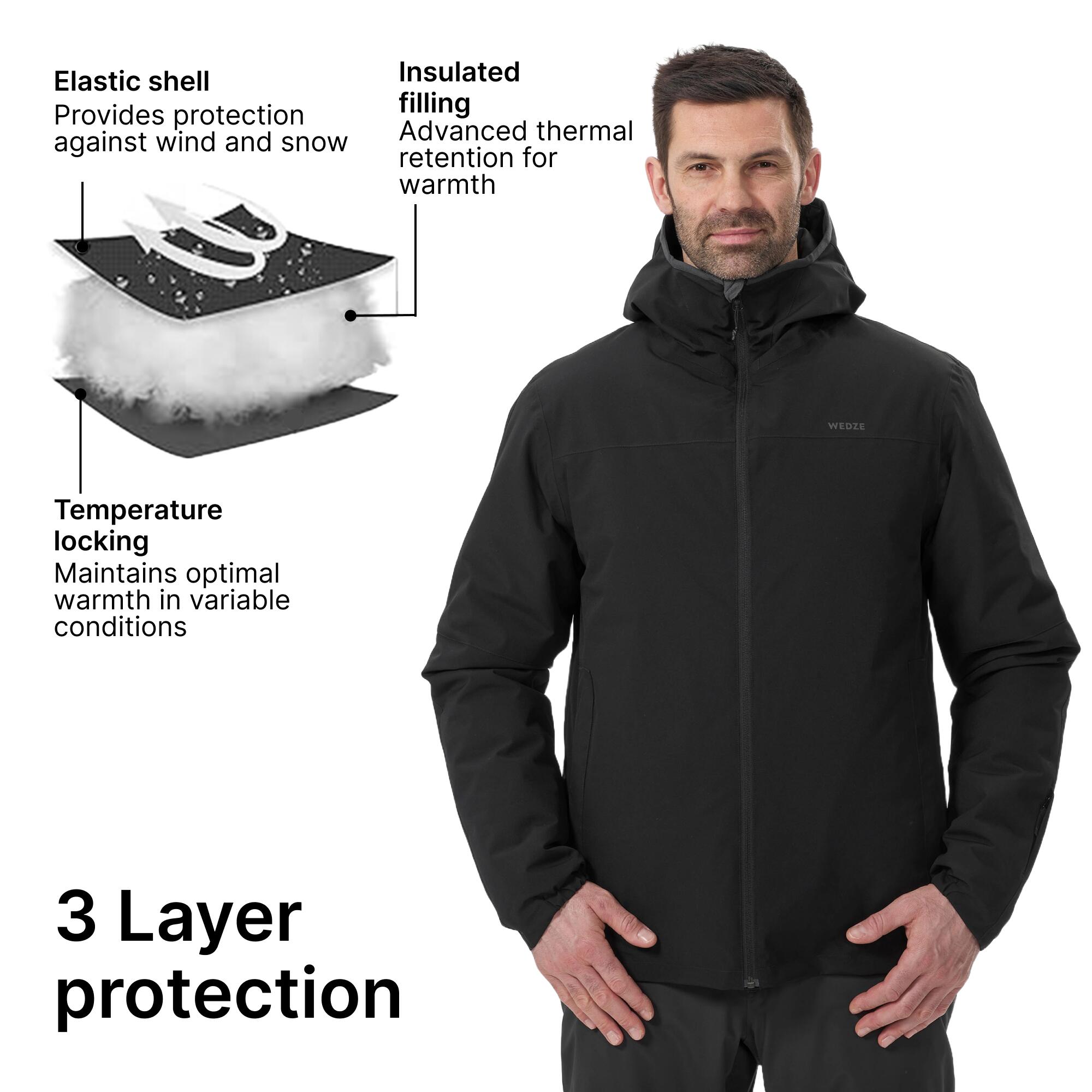 Mens winter jackets decathlon sale