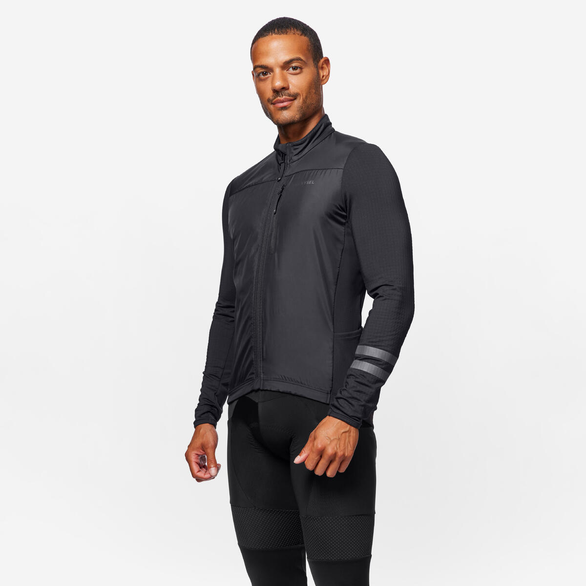 Maillot vélo route manches longues mi-saison homme - EDR