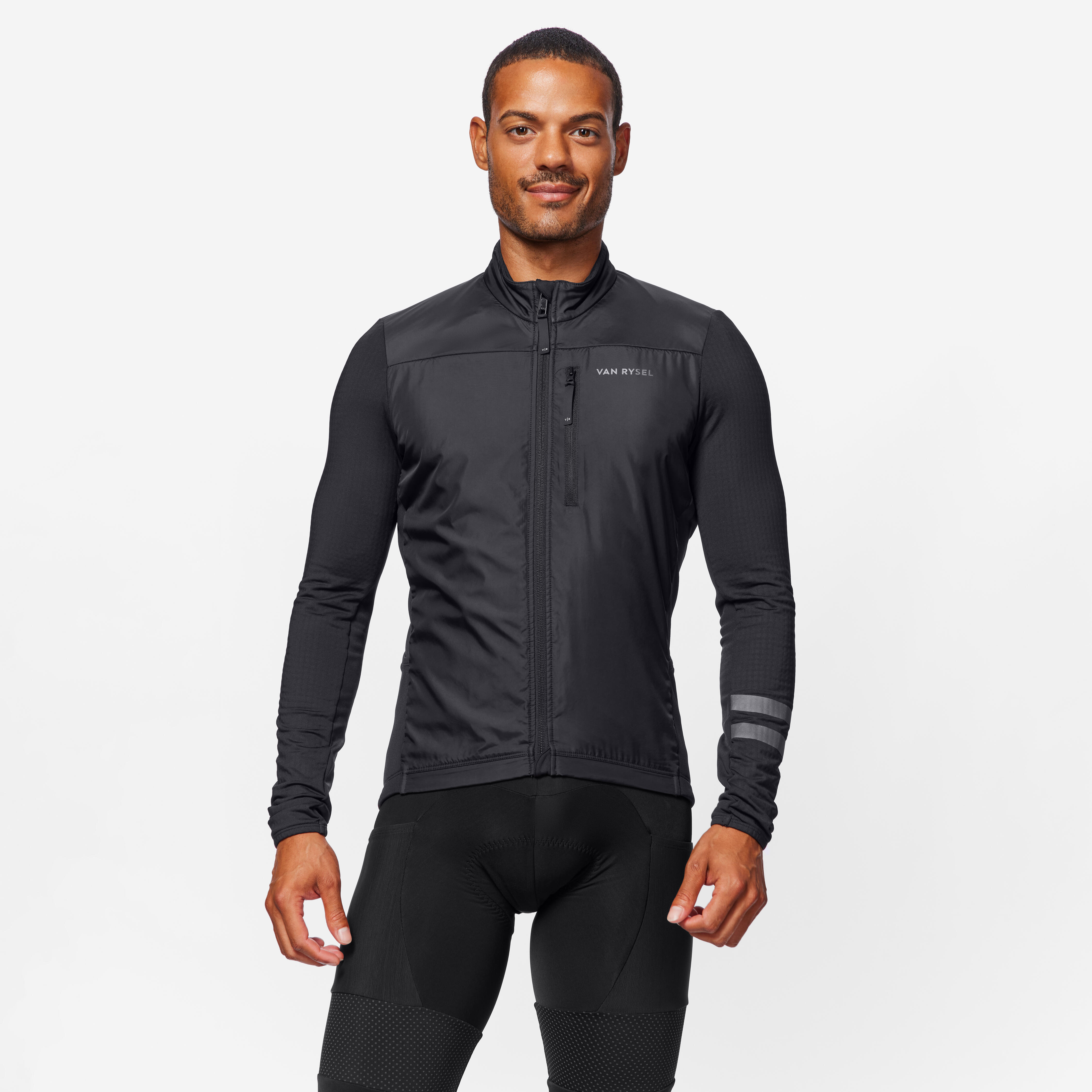 Men's Mid-Season Long-Sleeved Road Cycling Jersey - Racer RC 500 - VAN RYSEL