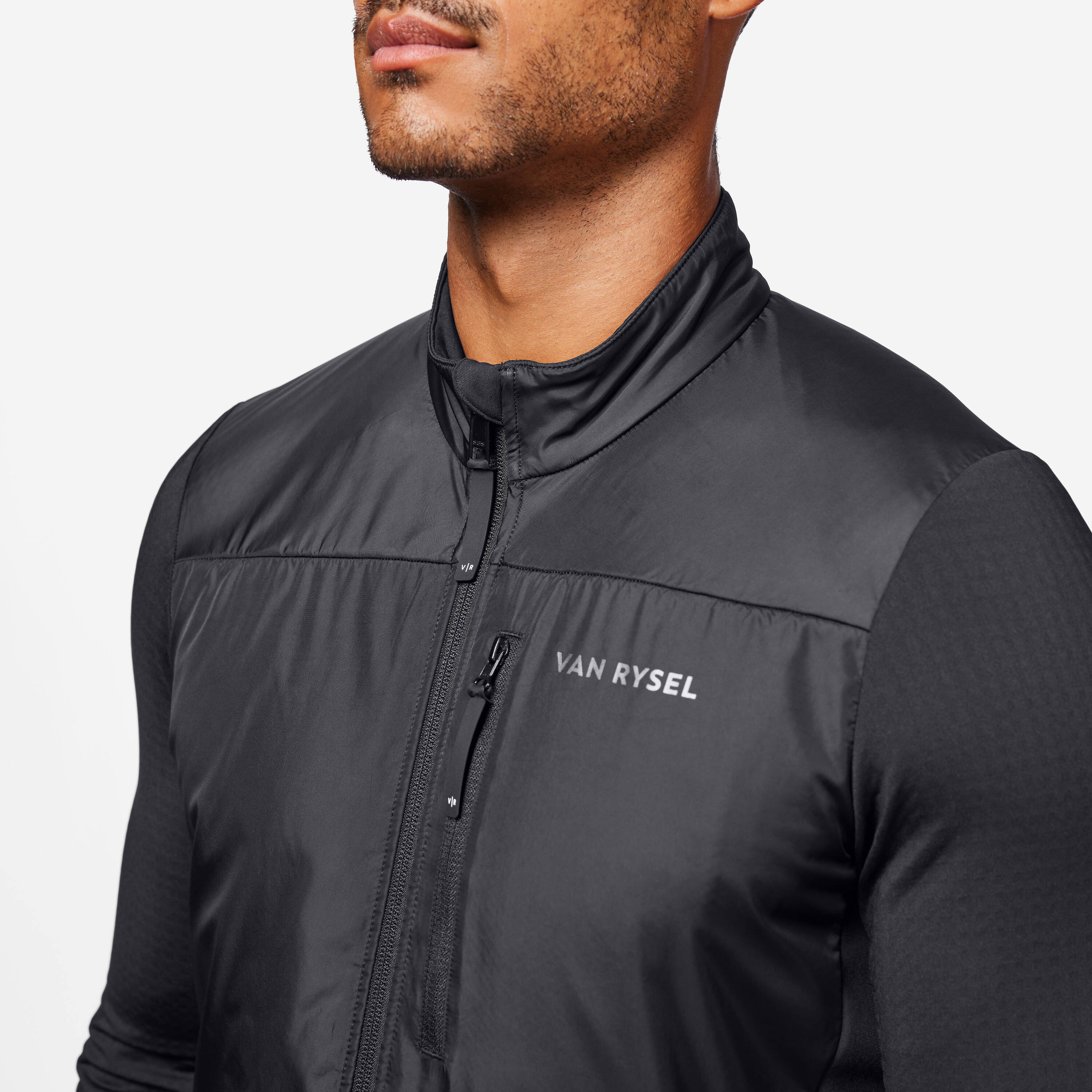 Men Cycling Long Sleeved Jersey EDR - Black -  5